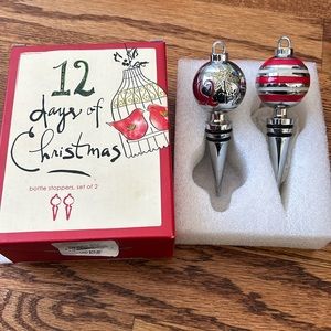 Lenox 12 Days of Christmas Bottle Stoppers